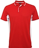 Polos Tecnicos Montmelo Roly - Color Rojo/Blanco